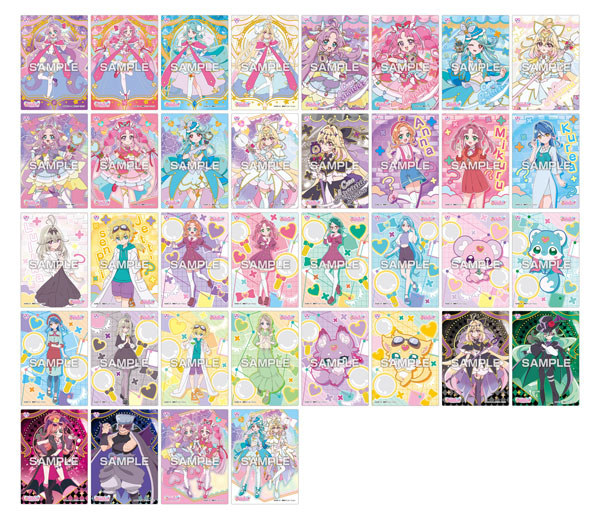 名探偵プリキュア！ クリアカードコレクションガム 18パック入りBOX
