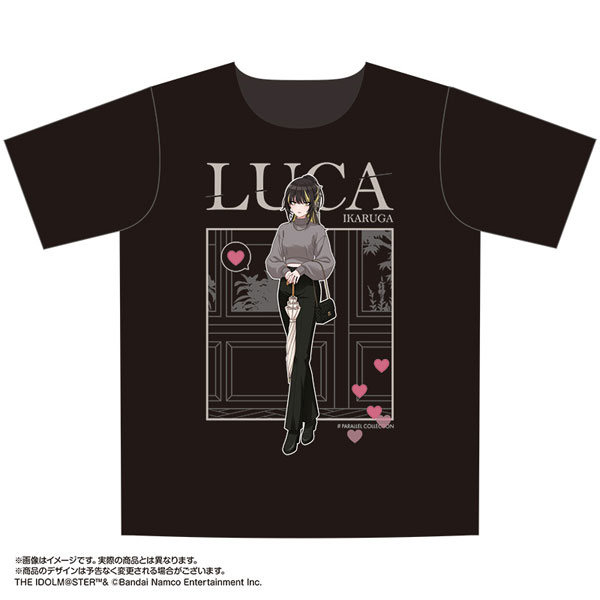 シャイニーカラーズ めろきゅん♡モノクローム 斑鳩ルカ　フルグラフィックTシャツ 限定販売】アイドルマスター シャイニーカラーズ フルグラフィックT
