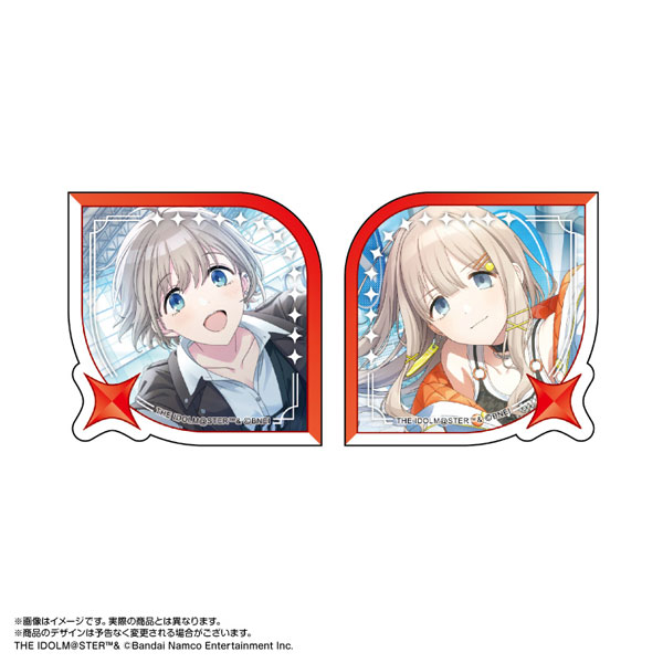 芹沢あさひ　パラレル　4枚セットを 限定販売】アイドルマスター シャイニーカラーズ ステッカーセット