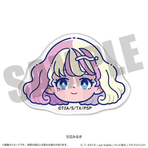 ワッチャプリマジ！」 にゅ～とろ お顔クリップ F 甘瓜みるき[MENEGI