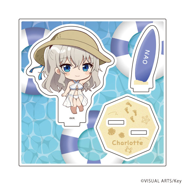 アクリルスタンドプレート「Angel Beats！＆Charlotte」07/友利奈緒