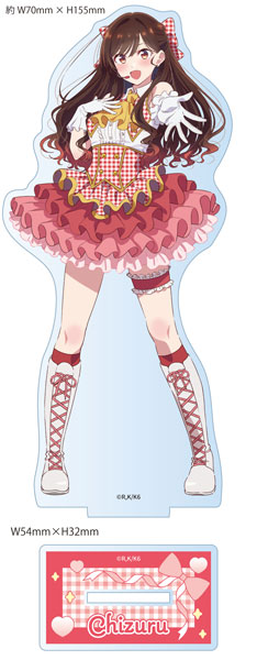 彼女、お借りします 描き下ろし アクリルスタンド 水原千鶴(アイドル