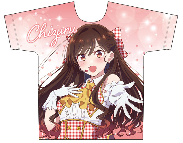 彼女、お借りします 描き下ろし フルグラフィックTシャツ 水原千鶴