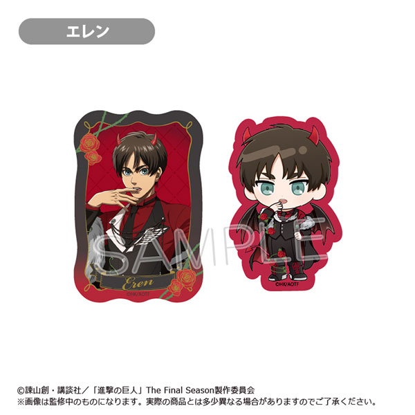 進撃の巨人 ステッカーセット DEVIL Ver. エレン[タピオカ]《01月予約》