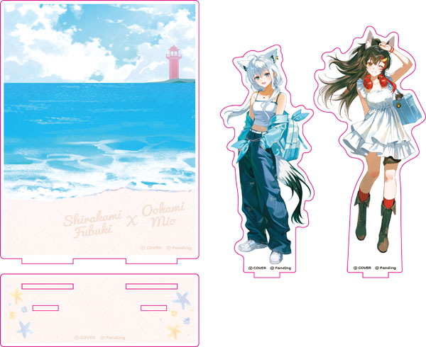 ホロライブ Summer MT 青春はまさに今！ アクリルジオラマ