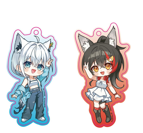 ホロライブ Summer MT 青春はまさに今！ アクリルペアキーホルダー