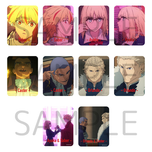 Fate/strange Fake 場面写真クリアカード[グループA] 10個入りBOX