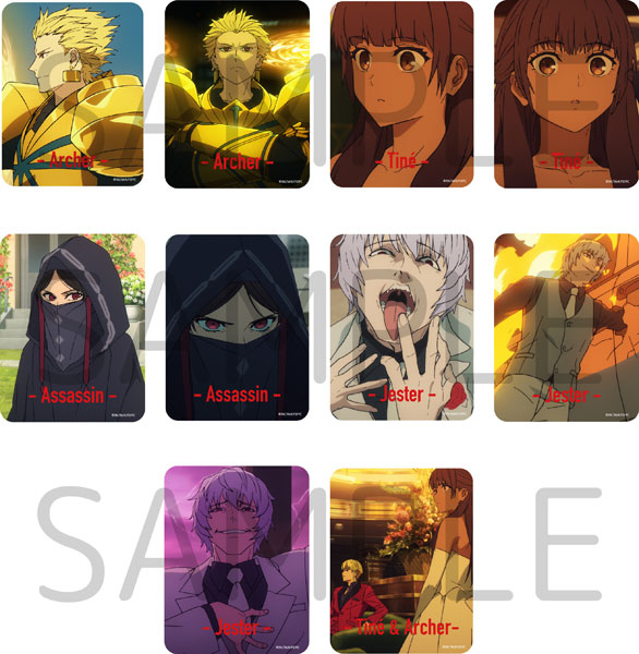 Fate/strange Fake 場面写真クリアカード[グループB] 10個入りBOX