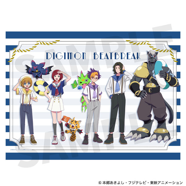 DIGIMON BEATBREAK B2タペストリー(マリンルックver)[松本商事]《１１月予約》