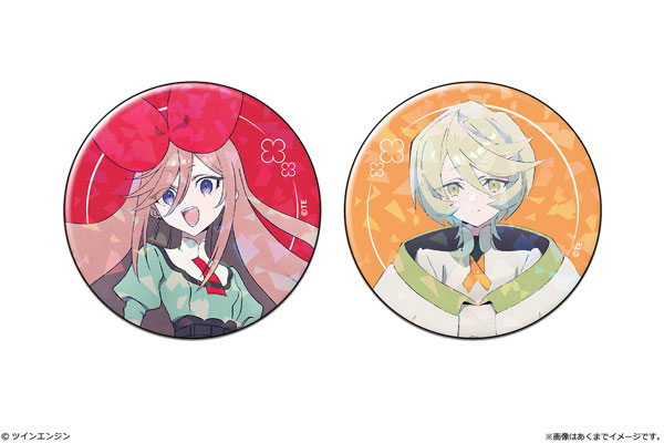 THE RIBBON HERO リボンヒーロー』 ホログラム缶バッジセット 01