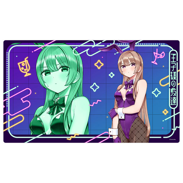ハイスクールD×D ラバーマット スリーブ 朱乃 リアス 子猫 カーテン魂 王子様の友達]ラバーマット(瑠璃川紫津/バニー)[カーテン魂]《12月予約》