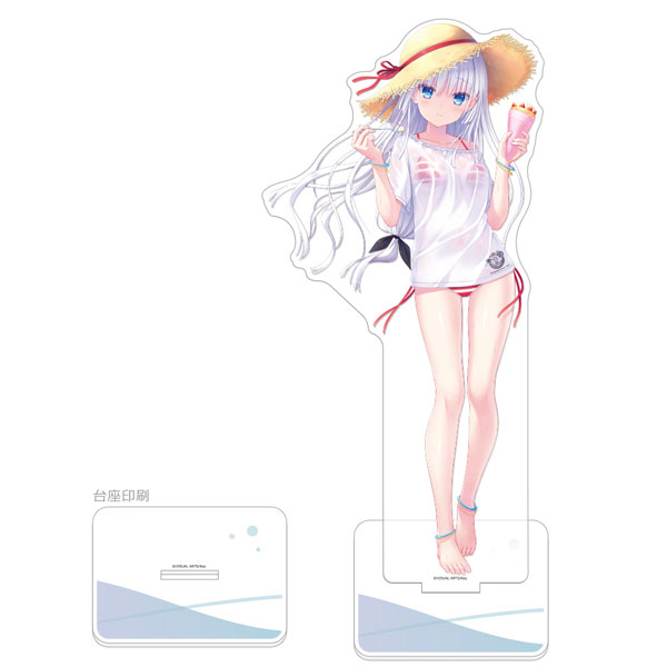 Summer Pockets REFLECTION BLUE]特大アクリルスタンド(鳴瀬しろは/夏