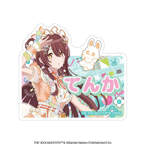 シャニマス お名前アクリルクリップ にちか 甜花 智代子 冬優子 羽那 アイドルマスター シャイニーカラーズ お名前アクリルクリップ 大崎甜