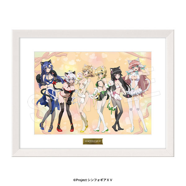 戦姫絶唱シンフォギアXV A3キャラファイングラフ 猫ver.[中外鉱業