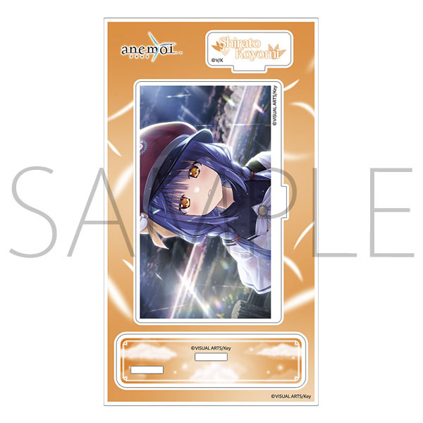anemoi メロンブックス アクリルスタンド 発売記念クリアファイル 白渡小詠 anemoi アクリルスタンド 白渡小詠[ムービック]《10月予約》
