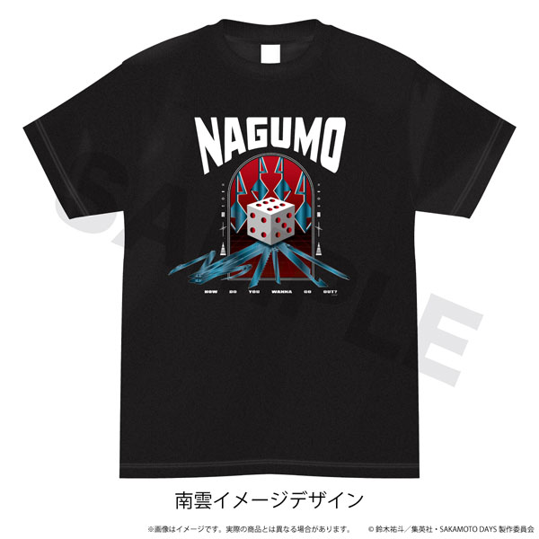 Tシャツ 黒Lサイズ SAKAMOTO DAYS 南雲イメージデザイン[N＆E]《10月
