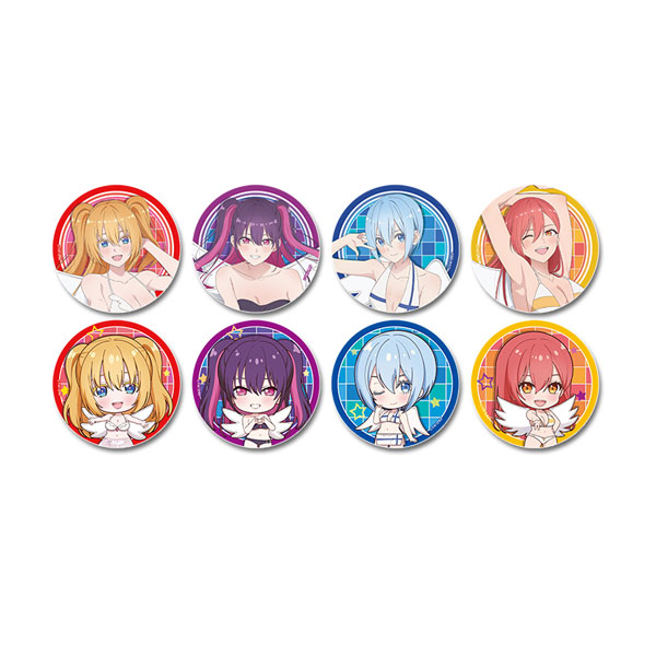 TVアニメ「2.5次元の誘惑」トレーディング缶バッジ 水着ver. 8個入り