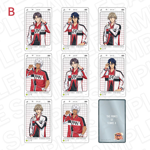 新テニスの王子様 コレクションカード(ランダム) Face Collection B 8
