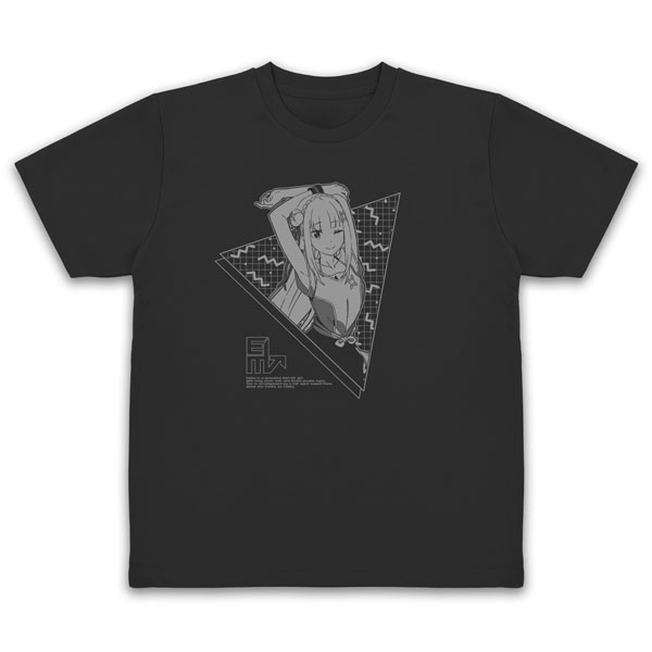 Re：ゼロから始める異世界生活 エミリア ドライTシャツ エクササイズ