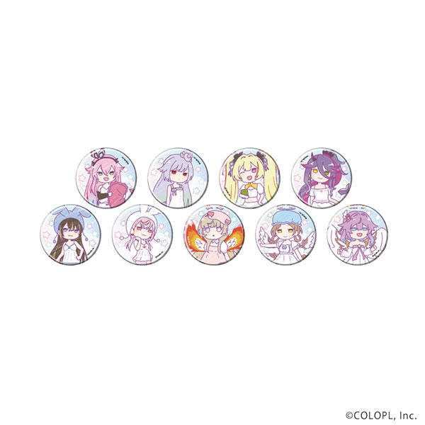 缶バッジ「白猫プロジェクト」19/ゆめカワイイver. グラフアート