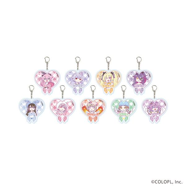 アクリルキーホルダー「白猫プロジェクト」10/ゆめカワイイver. グラフ