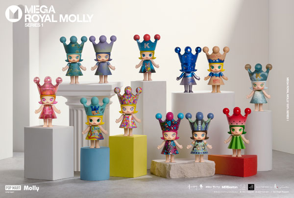 新品未開封 MEGAMOLLY 100% Series1 BOX 9個 MEGA ROYAL MOLLY 100％ シリーズ1 フィギュア 9個入りBOX[POPMART