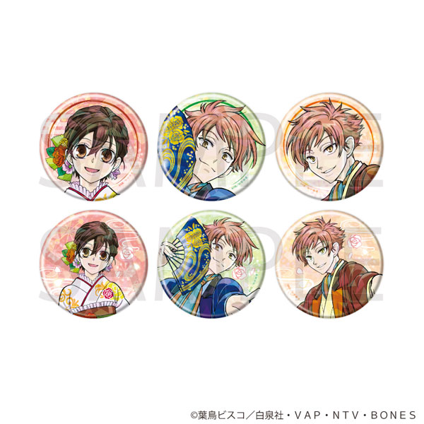 ホログラム缶バッジ(57mm)「桜蘭高校ホスト部」01/描き下ろしイラスト