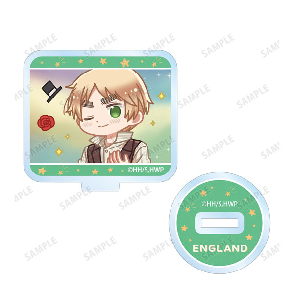 アニメ「ヘタリア World☆Stars」 イギリス ゆるコマ アクリルスタンド