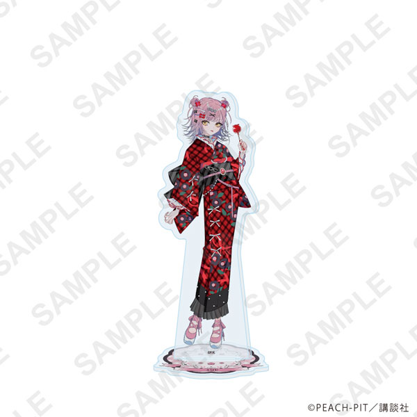 eeoくじ しゅごキャラ！ 日奈森あむ　アクスタ アクリルスタンド「しゅごキャラ！」32/日奈森あむ 浴衣ver.(描き