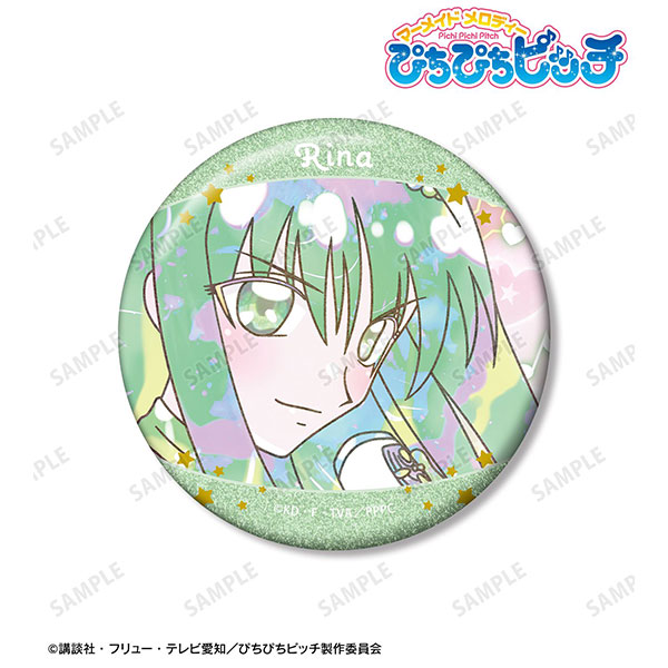 アニメ「ぴちぴちピッチ」 リナ Ani-Art KAWAII label 75mmグリッター