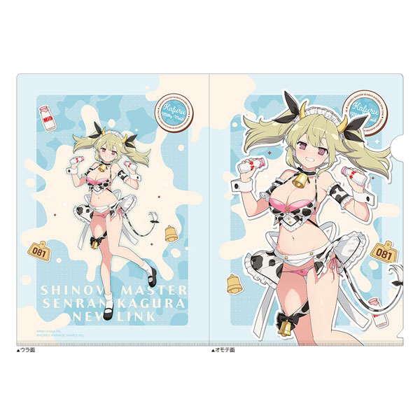 シノビマスター 閃乱カグラ NEW LINK 描き下ろしクリアファイル(華風流