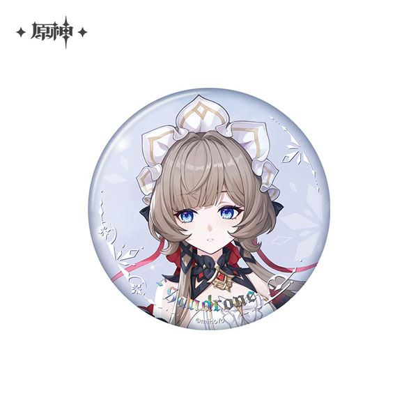 原神 神に愛されぬ雪国シリーズ 缶バッジ サンドローネ[miHoYo]《03
