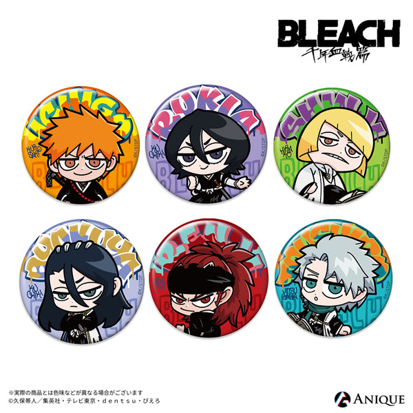 BLEACH 千年血戦篇 BLEACH GRAFFITI トレーディング缶バッジ