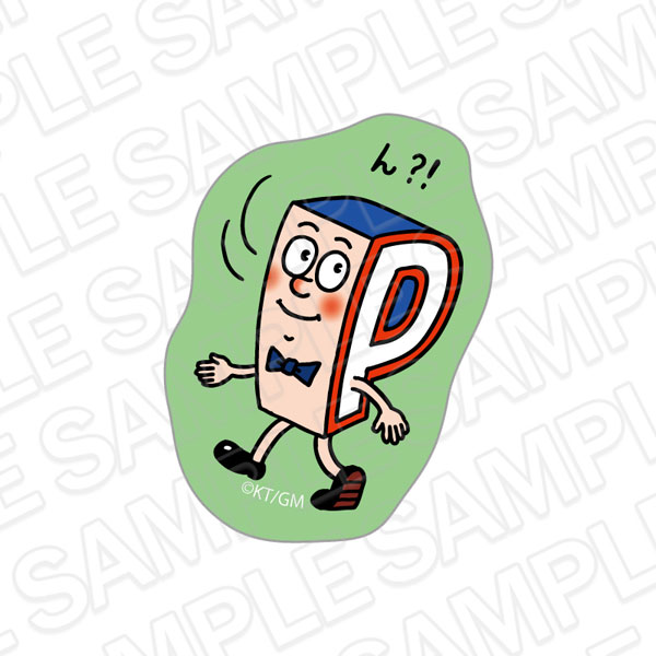 Pちゃん アクリルステッカー B[コンテンツシード]《11月予約》