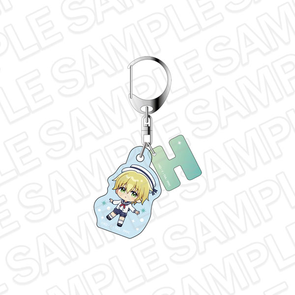 マーメイドメロディー ぴちぴちピッチ イニシャルキーホルダー ヒッポ