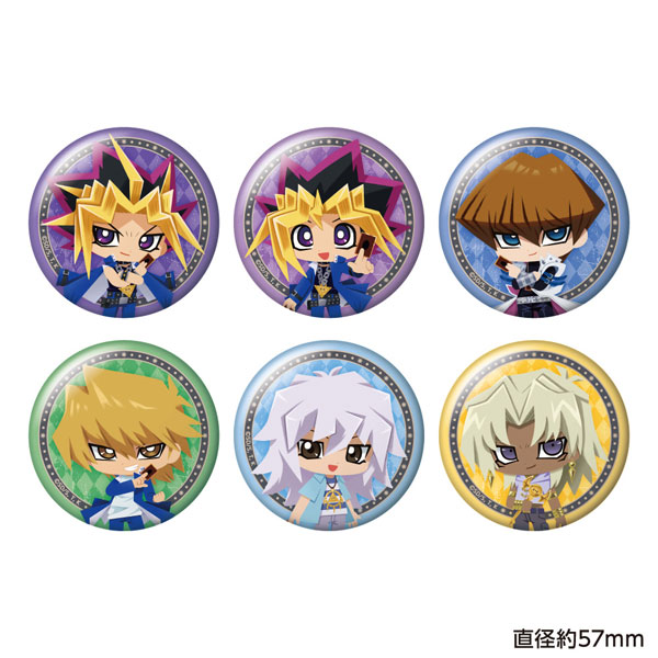 遊☆戯☆王デュエルモンスターズ トレーディングちびキャラ缶バッジ