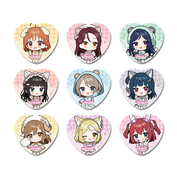 ラブライブ！サンシャイン！！ ぷちちょこ トレーディングハート型缶