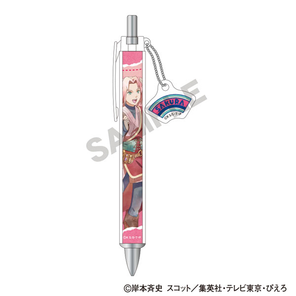 NARUTO-ナルト- 疾風伝 チャーム付きボールペン 春野サクラ 旅人 クラ