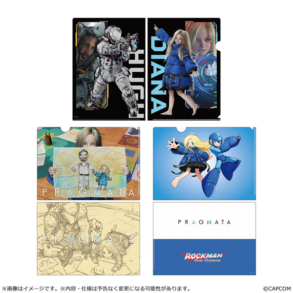 初版 カプコン シークレットファイル 1〜26 28-29 DX おまけ付 全揃 プラグマタ クリアファイル3枚セット[カプコン]《01月予約》