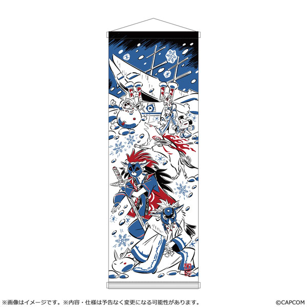 大神 20周年記念 復刻アート企画 タペストリー 冬 ～島崎麻里 作 大神