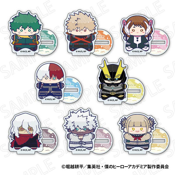 ❤限定1のみ❤【❤さくちーの様❤専用ページ❤】アメキャラおすそ分けファイル 僕のヒーローアカデミア おほしさま ミニアクリルスタンド 8個入りBOX