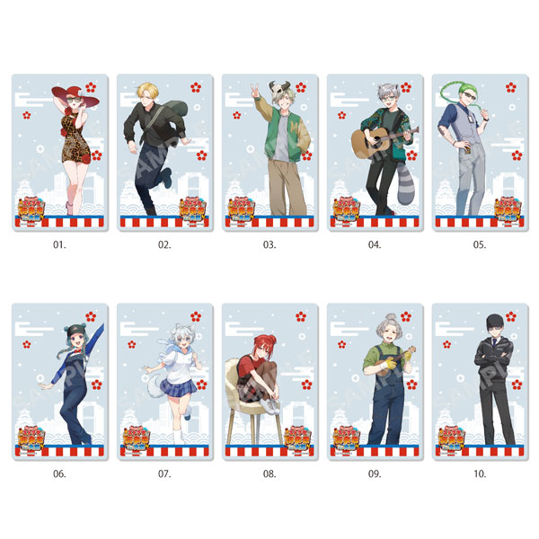 ストグラ 街歩きin大阪 アクリルカード /01 BOXE(全10種) コンプリート