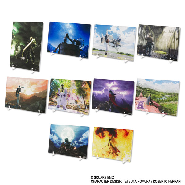 FINAL FANTASY VII REMAKE ミニアクリルパネル 10個入りBOX[スクウェア