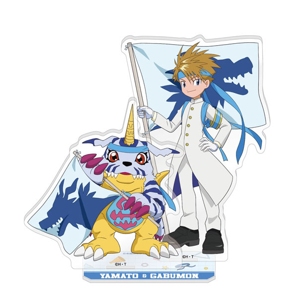 デジモン LAST EVOLUTION カラ鉄 アクスタ ヤマト&ガブモン デジモンアドベンチャー ペアアクリルスタンド 石田ヤマト＆ガブモン