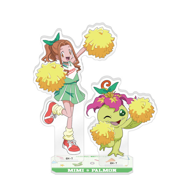 デジモンアドベンチャー ペアアクリルスタンド 太刀川ミミ＆パルモン