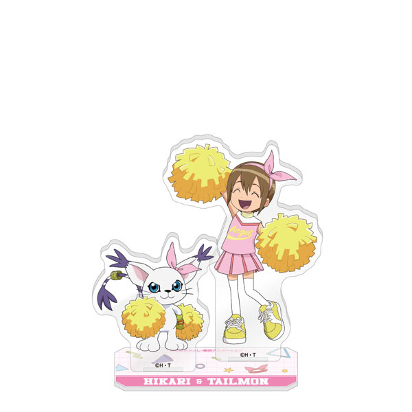 デジモンアドベンチャー ペアアクリルスタンド 八神ヒカリ＆テイルモン