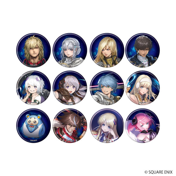 缶バッジ「スターオーシャンシリーズ」04/D 公式イラスト 12個入りBOX