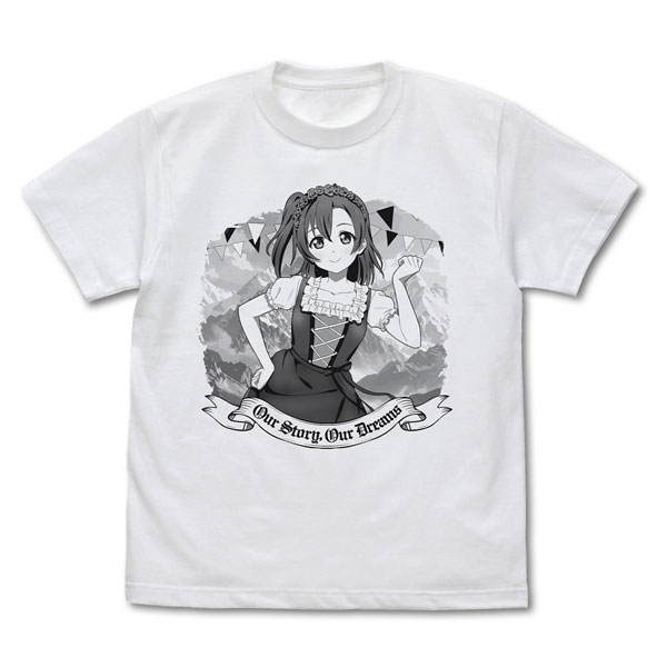 ラブライブ！ 描き下ろし 高坂穂乃果 Tシャツ ディアンドルVer./WHITE