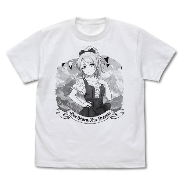 ラブライブ！ 描き下ろし 絢瀬絵里 Tシャツ ディアンドルVer./WHITE-S