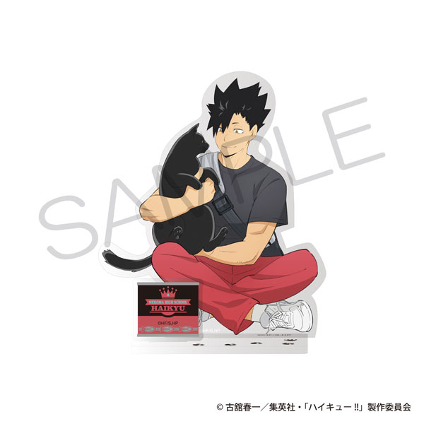 ハイキュー！！ アクリルスタンド 猫ver. 黒尾鉄朗（再販）[KADOKAWA